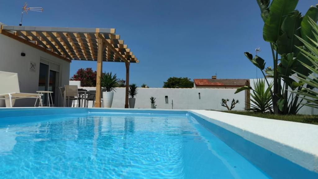 Palapa Garden Alojamientos, Piscina Privada Y Cerca Del Mar 치클라나 데 라 프론테라 외부 사진
